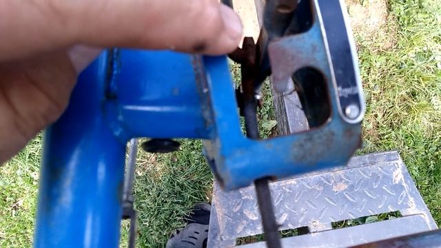 Тяжелый мотоблок. Самая простая рамка сцепления. смотреть онлайн