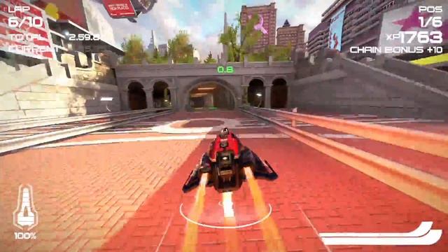 Wipeout Omega Collection - Metro Park A+ Challenge смотреть онлайн