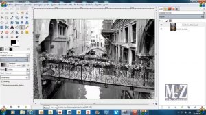 Speed Tutorial Gimp - Sfumare una foto dal colore al bianco e nero - from color to black and white