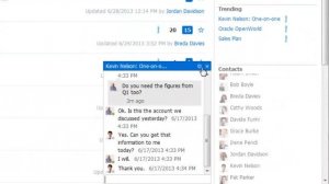 Oracle Social Network: Basics of Chats (Release 8)