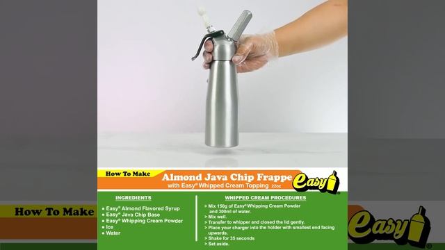 Almond Java Chip Frappe with Whipped Cream Topping смотреть онлайн