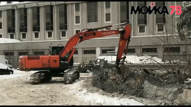 Снос недостроенной гостиницы «Северная корона» смотреть онлайн
