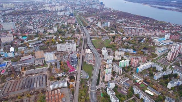 Благоустройство прилегающей территории у новой эстакады на Ново-Садовой в Самаре смотреть онлайн