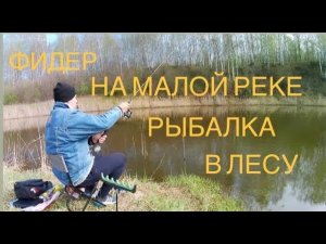 Фидер на малой  реке !!!