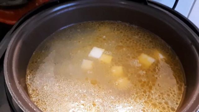 Гороховый суп без картошки в мультиварке