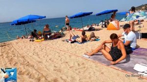 Lloret De Mar BEACH Walk ☀️ COSTA BRAVA?Catalunya SPAIN  2022