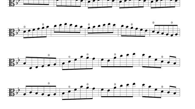 Franz Wohlfahrt - 60 Studies for Violin, Op. 45, No. 5 (Transcribed for Viola) смотреть онлайн