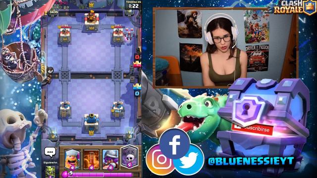 ¡¡ EL MEJOR MAZO QUE HE CREADO !! | Clash Royale | Blue Nessie смотреть онлайн