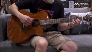 SQOE Spain SMLT-S Acoustic Electric in Natural Mahogany with Fishman Presys Plus