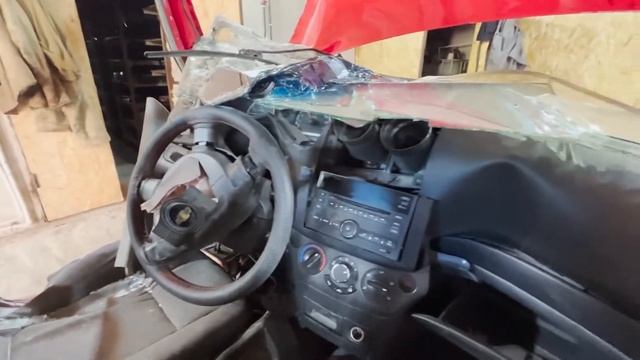 Пригнали! Ярко красный Шевроле Авео! смотреть онлайн