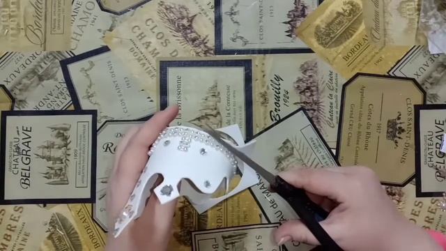 DIY:Crown and magic wand//Эстафета "Зима в украшениях".Корона и волшебная палочка феи