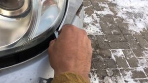 Mercedes Benz w163 ML 350 how to change xenon light Mitsuji замена лампочки ксенон Mitsuji