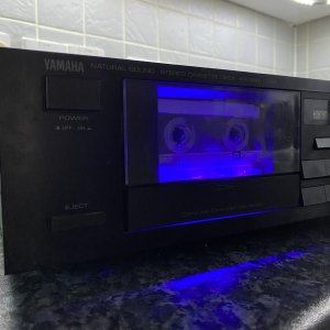 Yamaha KX-200 HIFI Отделяет винтажную кассетную деку от проигрывателя Recorder Dolby-ЯПОНИЯ-1986-год