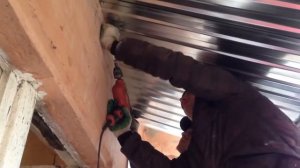 Поэтапный ремонт балкона (каркас, остекление, крыша, обшивка профнастилом) Флик Ижевск