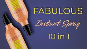 Paul Rivera Fabulous 10 in 1 Instant Spray | Спрей моментального действия 10 в 1, Укладка волос