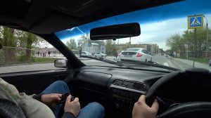 Toyota Windom 2.5.Поездка от первого лица (POV). Разгон до 100