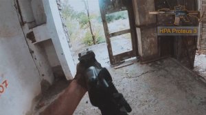 HPA Proteus 3 | ВВД Протеус 3 | Момент с игры | Airsoft
