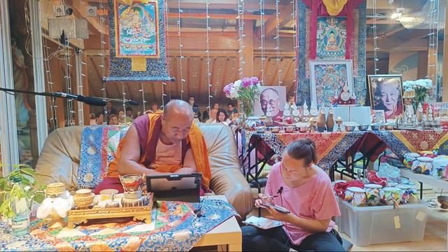 Озер Ринпоче. Дженанг Вайшраваны. 16.06.2023 смотреть онлайн