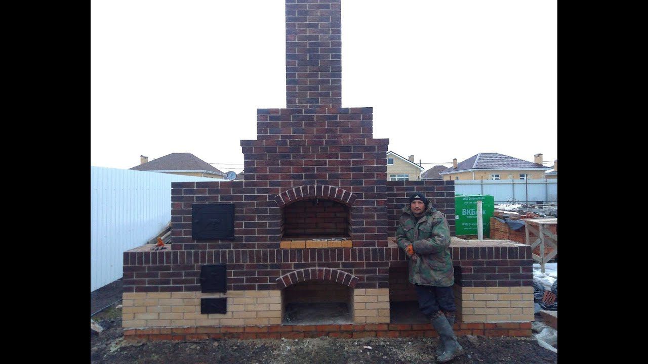 Барбекю с коптильней своими руками смотреть онлайн