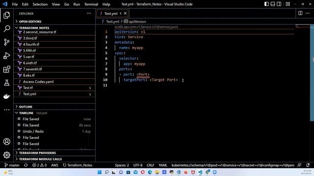 Kubernetes and Terraform Plugins for VS Code смотреть онлайн