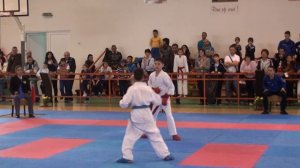 Finala KUMITE - Cu Dani Santioneanu - CNK SHOTOKAN - Reghin 02.11.2013