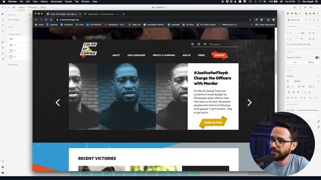 DESIGN A HOMEPAGE WITH ADOBE XD: Free Web Design Course | Episode 14