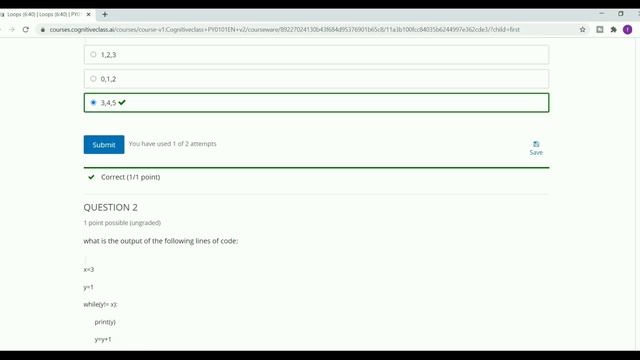 free python course | python free certification | IBM free certification | with answer key