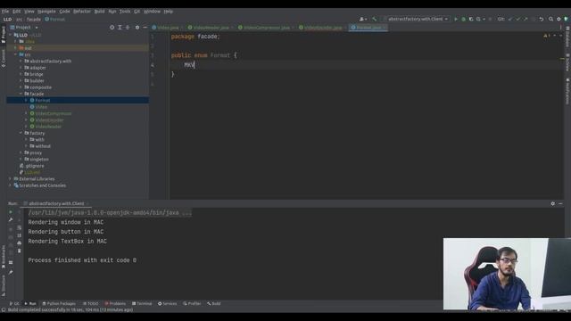 Facade Design Pattern Java Example | LLD System Design