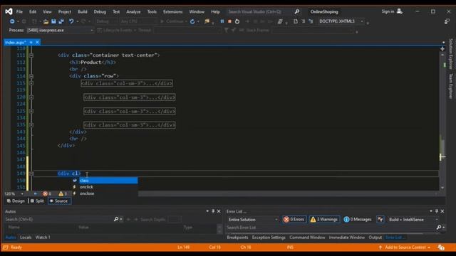 ASP .NET C# Website - #3?| Online shopping Website | Asp .NET C# |SQL Server | Mini Project in Hind