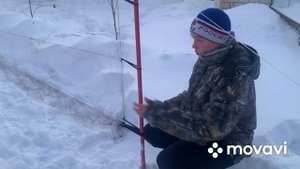 Установка орнитологической сетки