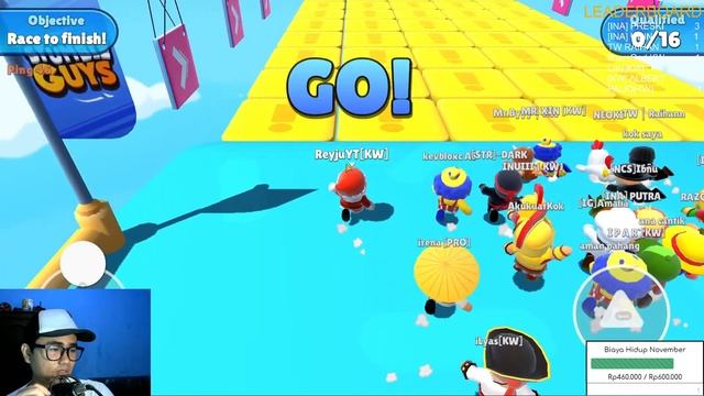 Stumble Guys Indonesia - Mama Aku Pengen Menang Gimana Ya? смотреть онлайн