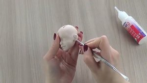Мастер класс "Как слепить ушки кукле"
