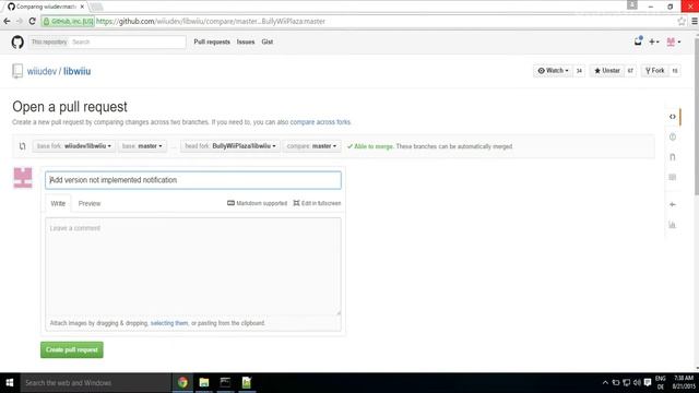 Creating Github Pull Requests