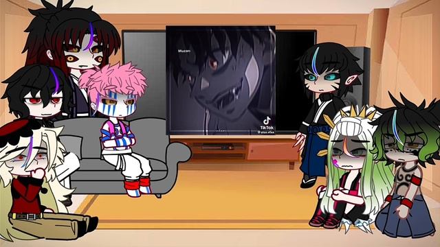 Muzan/Uppermoons react to Nezuko conquering the sun (4/4-final part) смотреть онлайн