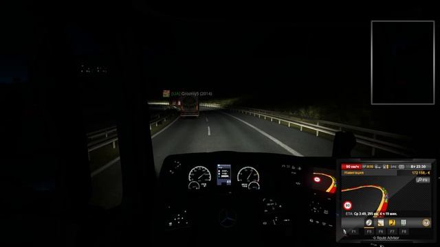 Euro Truck Simulator 2 | TruckersMP | Покатушки в онлайне | Учимся ездить правильно смотреть онлайн