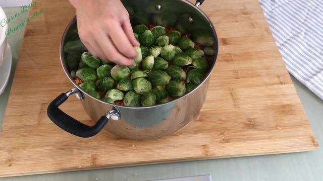 RECETTE CHOUX DE BRUXELLES❗️Brüksel Lahanalı Tarif