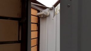 Доводчик калитки после зимы
