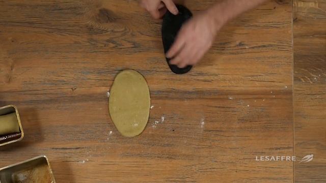 Формование цветной косички: вариант 3