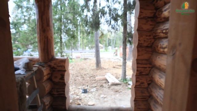 Вот каким должен быть рубленный дом. Деревянный дом в Подмосковье. Строительство рубленного дома смотреть онлайн