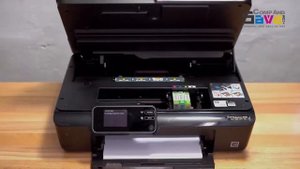 HP Photosmart 5510 printer Ink Cartridges Installation