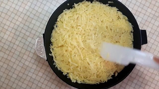 Картофельная запеканка со свиным фаршем.