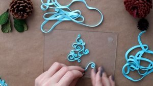 Мастер-класс: Ажурная елочка из полимерной глины FIMO/polymer clay tutorial