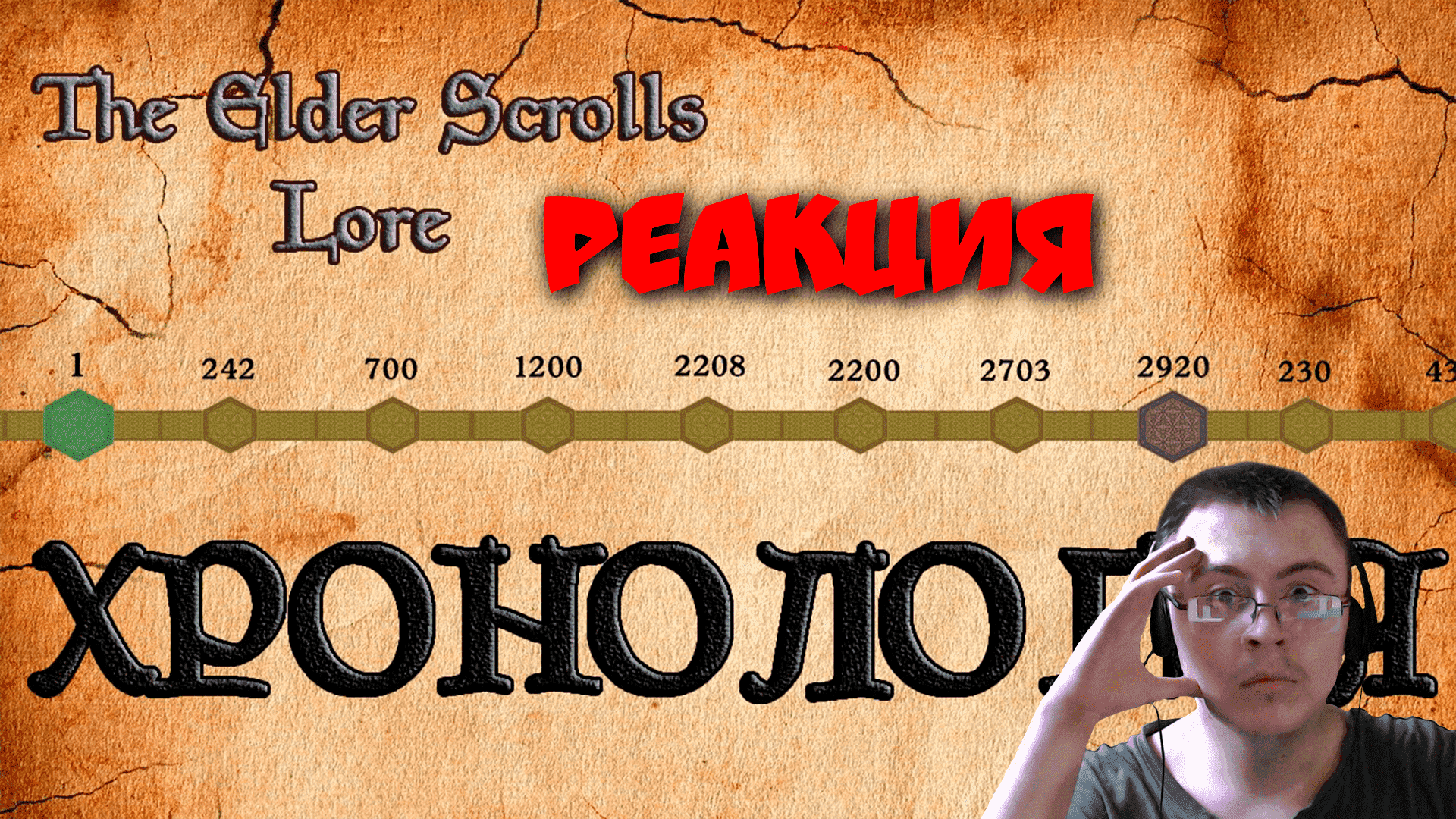 Хронология мира The Elder Scrolls | TES Лор [AshKing] ( AshKing ) | Реакция