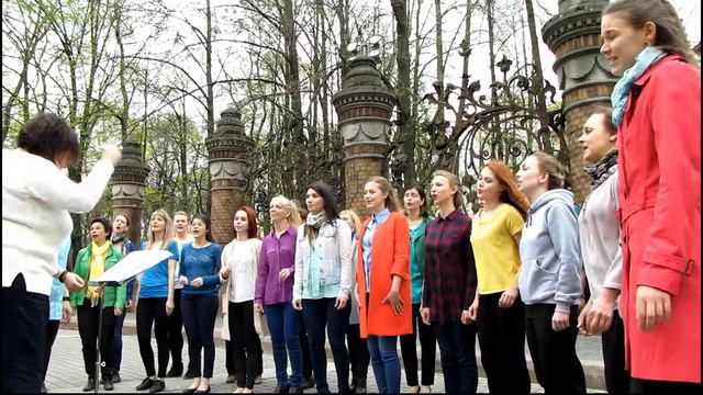 Джазовый хор MiLadies' Chorus L.O.V.E   Street music day | СПб 20.05 2017