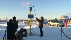 В микрорайоне Кумахтах Тулагино-Кильдямского наслега состоялось подключение к голубому топливу