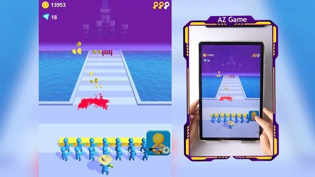 Marble Run, Going Balls, AZ Run - All Levels Gameplay iOS,Android New Update Mobile Game смотреть онлайн