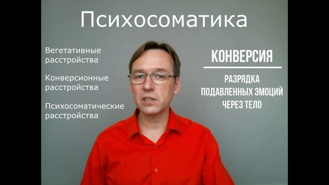 Психосоматика. ВСД. Конверсионные расстройства. смотреть онлайн
