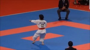 Kata KOSHOKUN SHO by Rika Usami - 21st WKF World Karate Championships