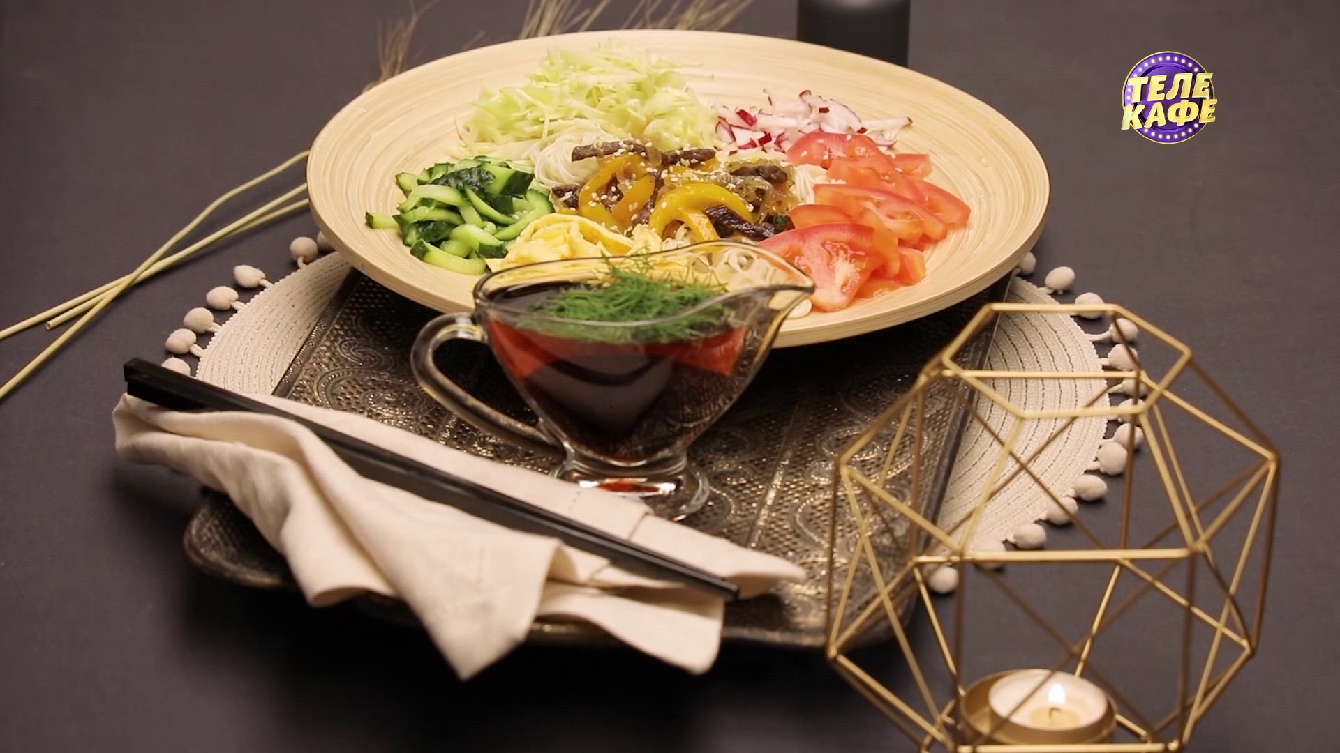 Азиатская кухня! Как приготовить кукси — блюдо корейской кухни. Суп и салат из овощей и говядины