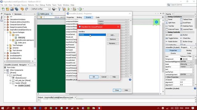 Java Swing Netbeans UI inspiration 01 Login and Regester смотреть онлайн